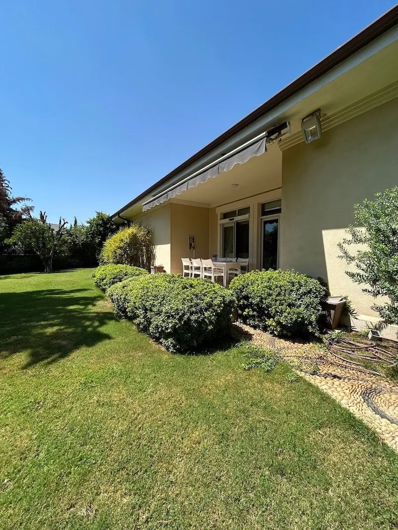 Mature garden